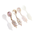 Mother of Pearl Leaf Spoon (Short Handle)